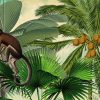 Tropisch oerwoud behang als eyecatcher, dan ben je bij Studio POPPY aan het juiste adres. Botanisch behang in schitterende kleuren, jungle behang voor de kinderkamer, fotobehang dat geschikt is voor keuken, badkamer, kinderkamer en huiskamer.